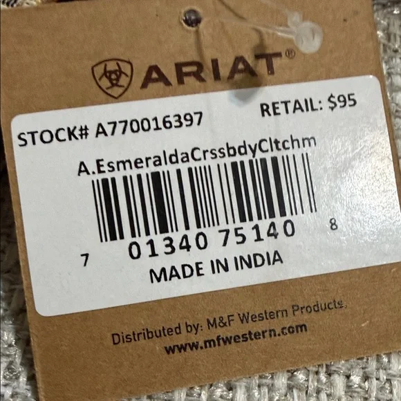 Ariat Multicolor Embroidered Clutch - Picture 8 of 8